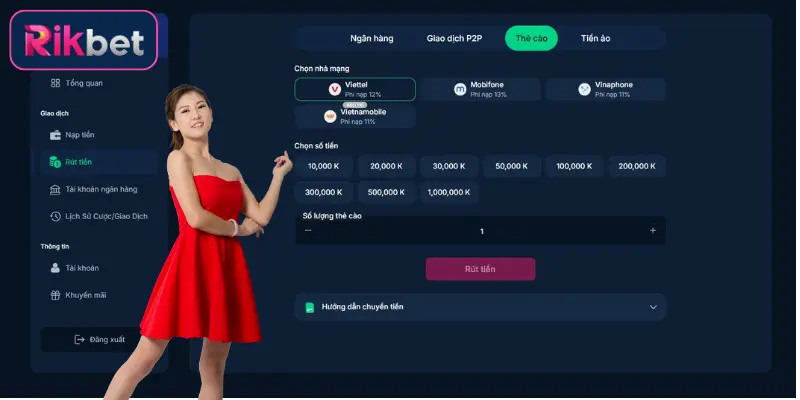 Đổi thành thẻ cào