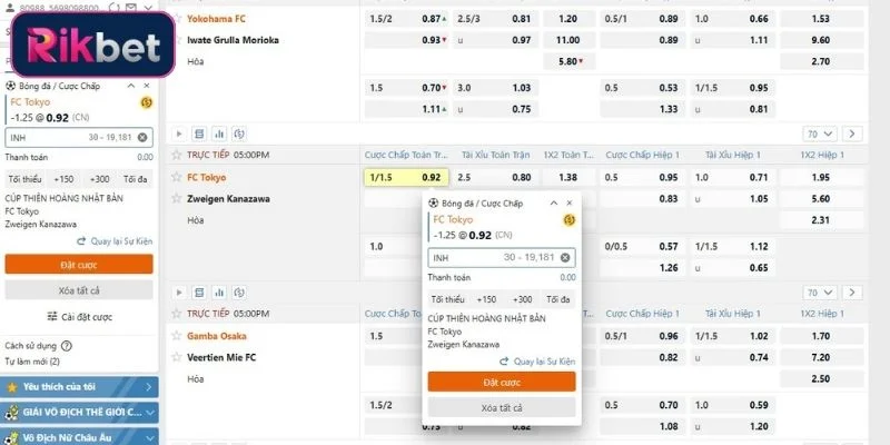 Kinh nghiệm bắt kèo châu Á thắng lớn dành cho anh em